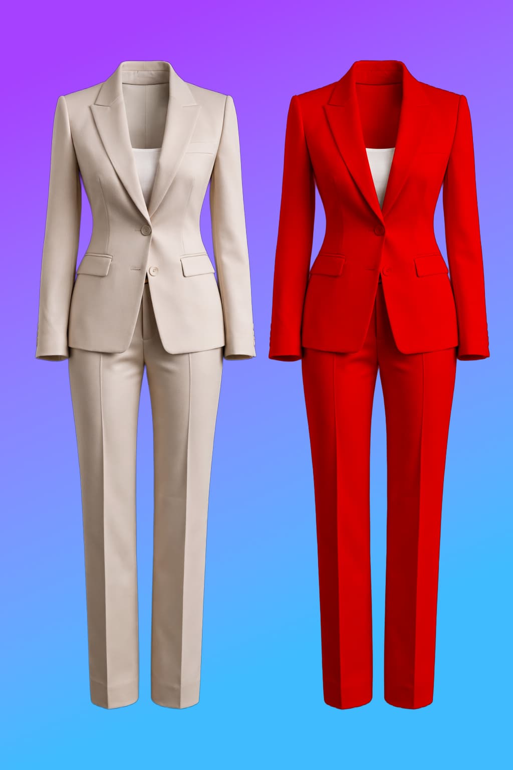 Invisible ghost mannequin edit showing a hollow garment interior